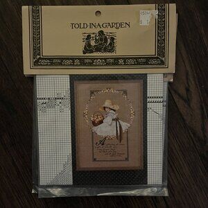 Told in a Garden A Gathering‎ of Roses TG40 Cross Stitch Pattern Chart NIP